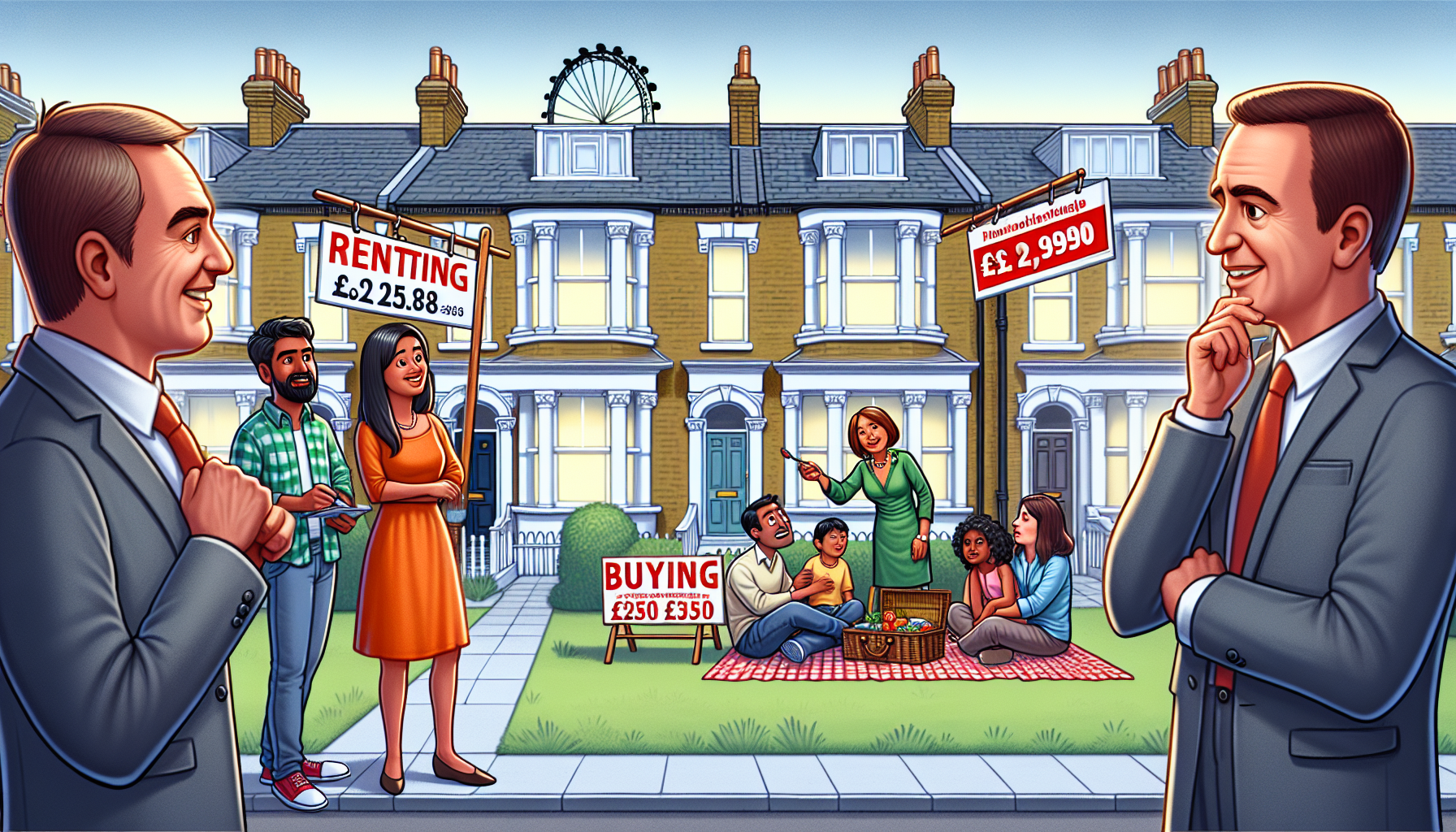 Buying vs Renting: Buying in London Almost 50% More Expensive Than Renting